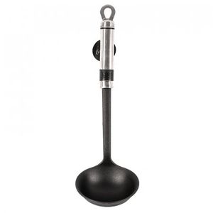 Cucharon Expressions 34Cm Negro Plateado Metal Bnb009P002