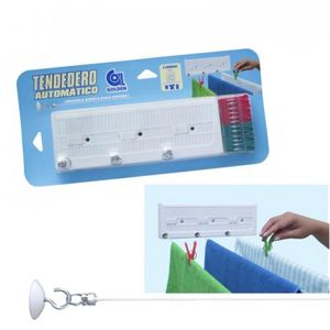 Tendedero Maluma Pared 13X8X13Cm Plastico Tx3