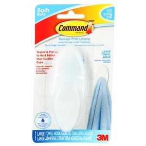 Gancho Command Toalla Blanco 2 Kg Bath17-Es