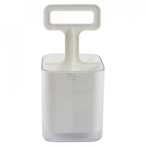 Organizador Cubiiert Haixing 11X27X11Cm Blanco Plastico 8932