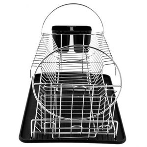 Escurridor Expressions 2 Niveles 12X32X43Cm Negro Hierro 960398B