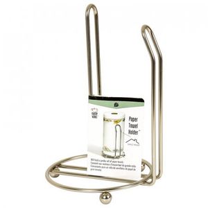 Porta Rollo Spectrum 29X19Cm Plateado Metal 41578