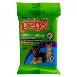 Panos Humedos Petys 13Cm 10 Ud 7702026183141