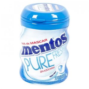 Goma De Mascar Mentos Pure Fresh 60 Gr Menta 19035