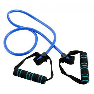 Banda Elastica Evolution Fitness Tubular Azul Latex Fa_151