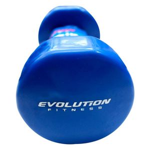 Mancuerna Evolution Fitness Azul 4 Kg Vinilo Fdb_01A_4
