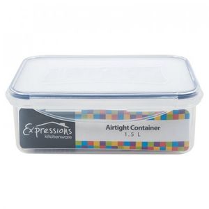 Recipiente Expressions Rectangular Transparente 1.5 Lt Mb04_2