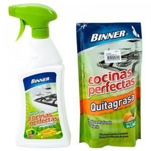 Limpiadores Cocina Binner Doy Pack Quitagrasa   500 Ml