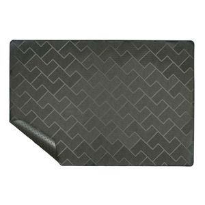 Tapete Simoniz Baul 120X80Cm Negro Pvc 200083