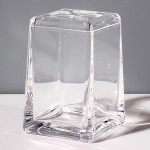 Portacepillo Expressions In Square Acrilico Transparente