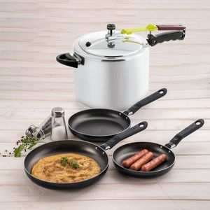 Olla P + 3 Sart Universal Plateado 6 Lt Aluminio L23678