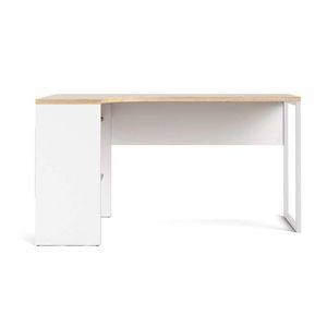 Escritorio Function 145X76X81Cm Blanco Roble Aglomerado 801184