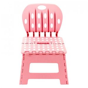 Silla Infantil Clark Plegable 43Cm Rosado Plastico Sp-02