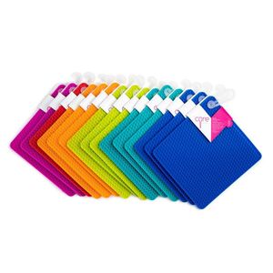 Porta Caliente Core Kitchen Cuadrado 19X19Cm Multicolor Silicona