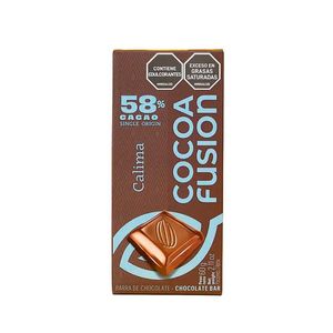 Chocolate Cocoa Fusion Calima 60 Gr Barra0581