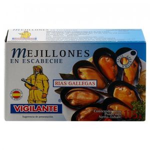 Mejillones Vigilante En Escabeche 115 Gr 020060206