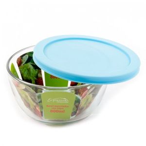 Bowl Mezclador Expressions Transparente 800 Ml Vidrio Mbp23