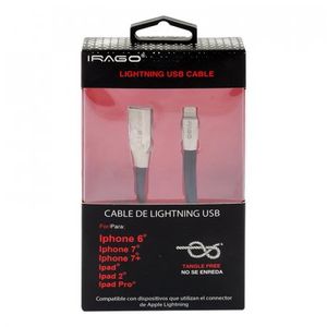 Cable Irago Carga Lightning 44Cm 2 Am 7904