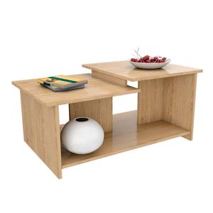 Mesa De Centro Rta Wema 89X41X53Cm Rovere Aglomerado Mlr 2763