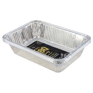 Bandeja Beefy Boy 22X8Cm Plateado Aluminio Kc0212