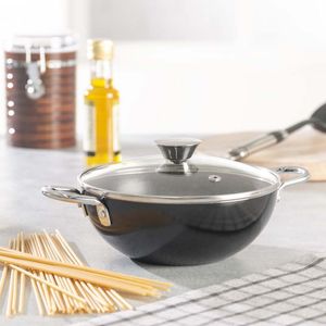 Wok Expressions 18 Cm Negro Aluminio 14636_Mw002