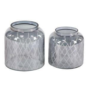 Candelabro Uma Enterprises 17X20X17Cm Vidrio 94978