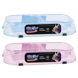 Bebedero Gato Ubl Pequenio 23X4X12Cm Multicolor Plastico Pf00