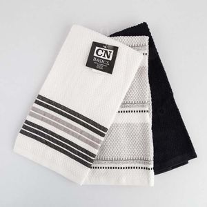 Pano Cocina Cannon Set 40X60Cm Blanco 3 Ud Algodon Setx3-16Chef