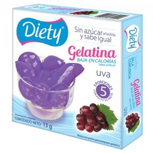 Gelatina Diety Caja Uva 13 Gr 28067