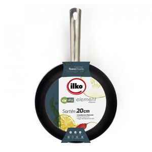 Sarten Ilko Just Cook 20 Cm Plateado Aluminio 1123770