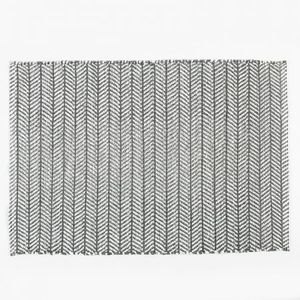 Tapete Expressions Entrada Felpa 45X65Cm Gris Pvc Aí0112902