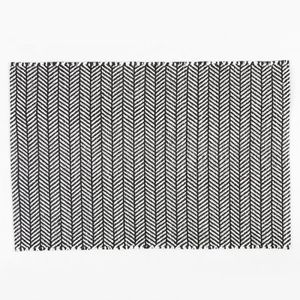 Tapete Expressions Entrada Felpa 45X65Cm Negro Pvc Aí0112903