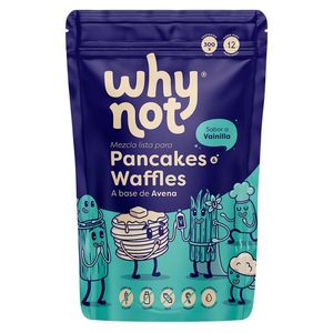 Mezcla Why Not Pancakes Y Wafles 300 Gr Vainilla Vainilla