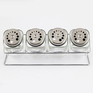 Especieros Expressions Transparente 180 Ml 5 Pz Vidrio 78922