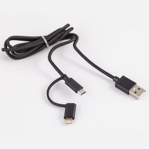 Cable 2En1 Be Iphone+Micro Usb Ht1542