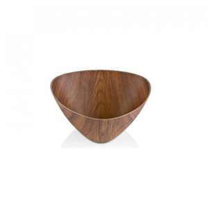 Bowl Tazon Evelin 35 Cm Madera 900 Ml Bambu Plastico 10202-M