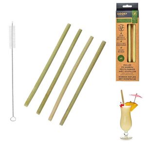 Pitillos Cook Concept 22Cm Natural 4 Ud Bambu Kv7271