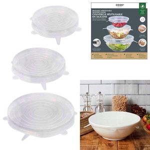 Tapa Cook Concept 14X16X20 Cm Transparente Silicona Kb5938