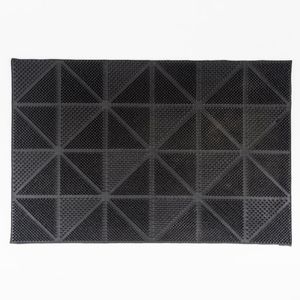 Tapete Expressions Entrada Caucho 40X60Cm Negro Caucho Fg2547