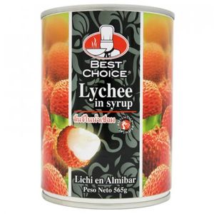 Lychees Best Choice En Almibar 565 Gr 70036
