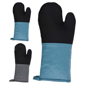 Guante Cocina Houseware Azul Gris 2Ass C
