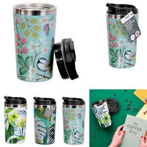 Mug Viajero Cook Concept Multicolor 350 Ml Acero Inoxidable K