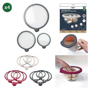 Tapas Hermeticas Cook Concept 10X20X25 Cm Transparente Plastico K