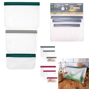 Bolsas Cook Concept Conservacion 28X30Cm Blanco 3 Ud Plastico