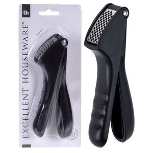 Prensa Ajos Excellhouse 17Cm Negro Plastico Cy5653730