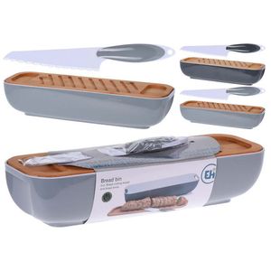 Panera + Cuchillo Excellhouse 12X10X40Cm Plastico 101000510