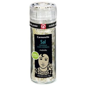 Sal Marina Carmencita Con Hierbas 95 Gr 2648