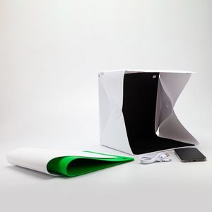 Caja Luz Be Plegable 25X25X25Cm Blanco Ht2069