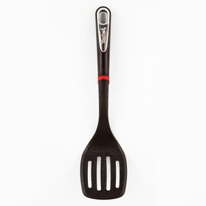 Espatula Tefal Ranurada 39Cm Negro Rojo Nylon 2100087321