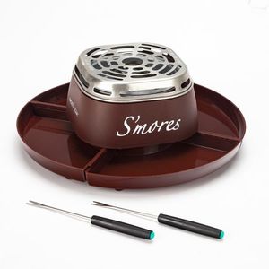 Asador De Malvavisco Nostalgia Smm200 Con Utensilios